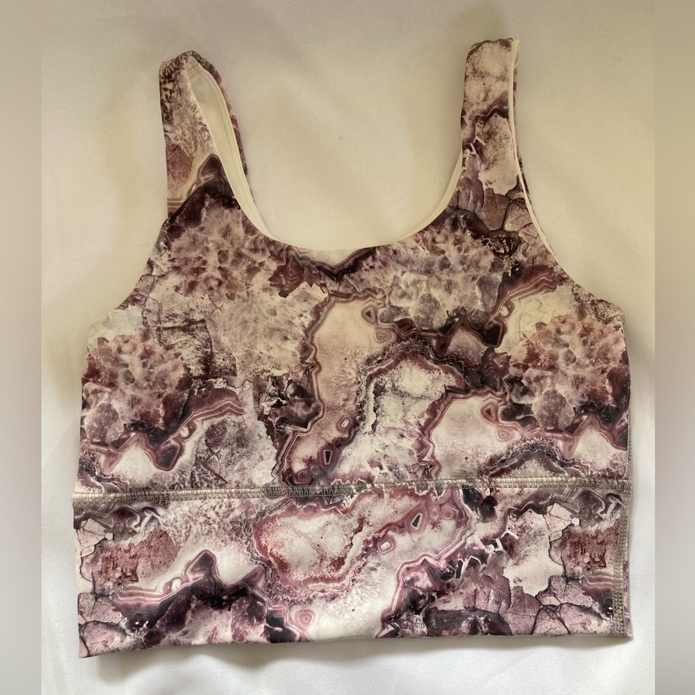DYI Elevate Racer XS Racer Bra/Tranquil (shades of plum). Newer: never worn.